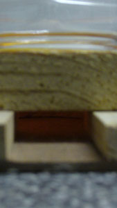 Entrance feeder bee's view