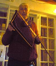 manfred with swarm-catcher frame